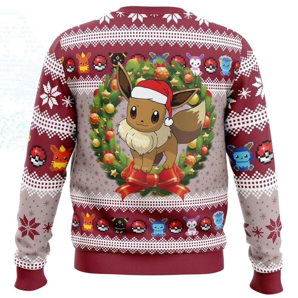 Eevee Christmas Pokemon Ugly Christmas Sweater