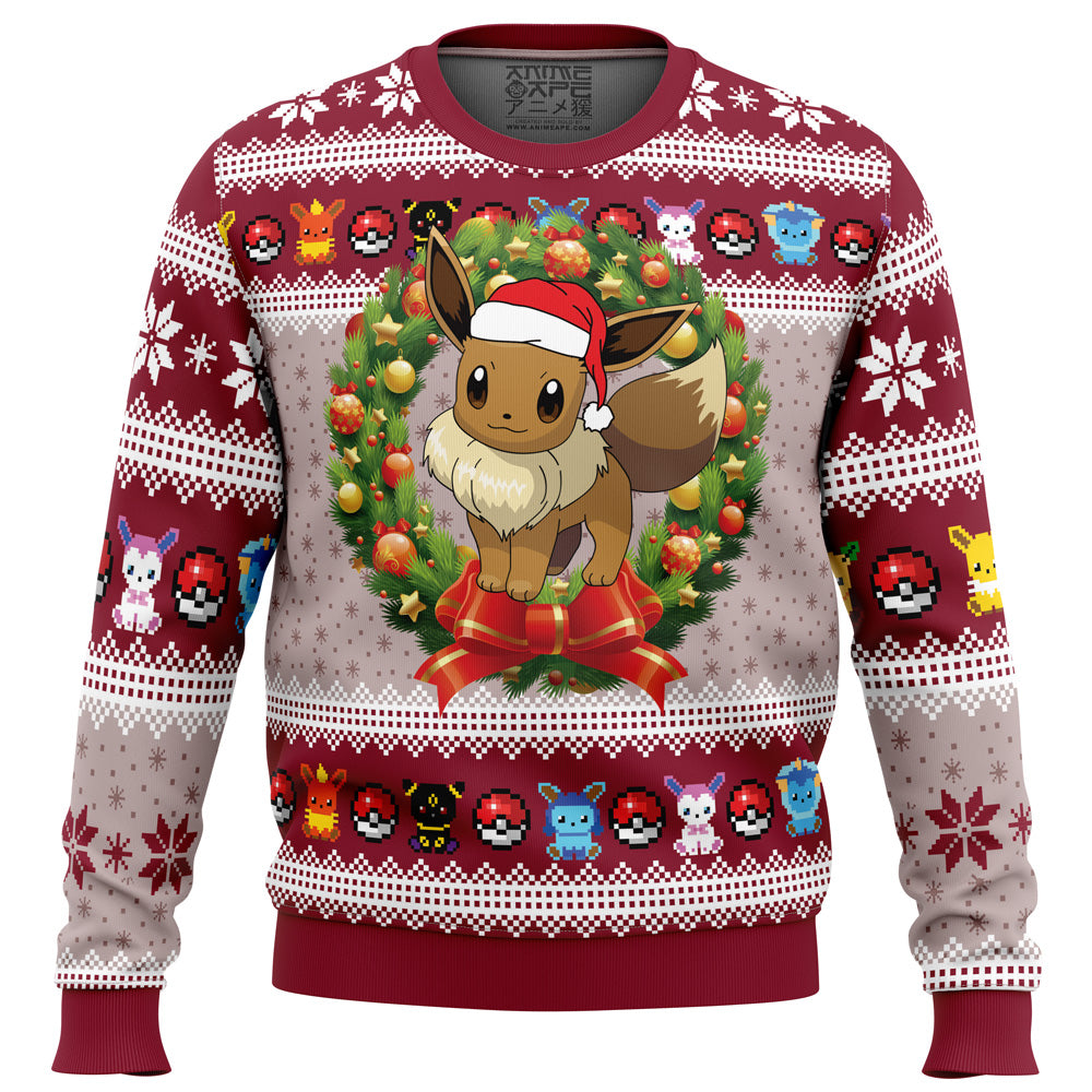 Eevee Christmas Pokemon Ugly Christmas Sweater