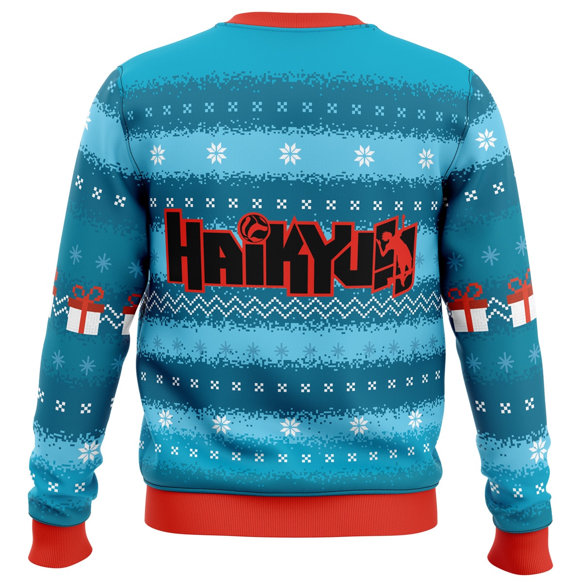 Festive Haikyuu Ugly Christmas Sweater
