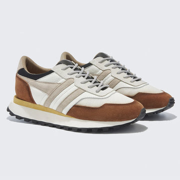 Men's Breathable Lace-Up Sport Shoes – Lightweight & Cushioned Sneakers for Running & Everyday Wear
