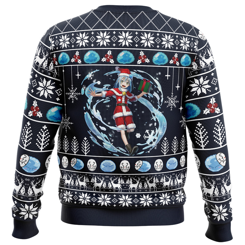 I'm Not A Naughty Slime!! That Time I Got Reincarnated As A Slime Ugly Christmas Sweater