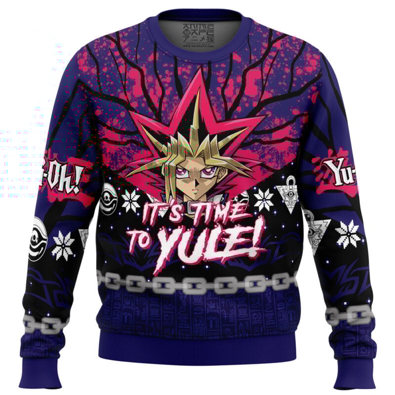 It's Time To Yule Yugioh Ugly Christmas Sweater