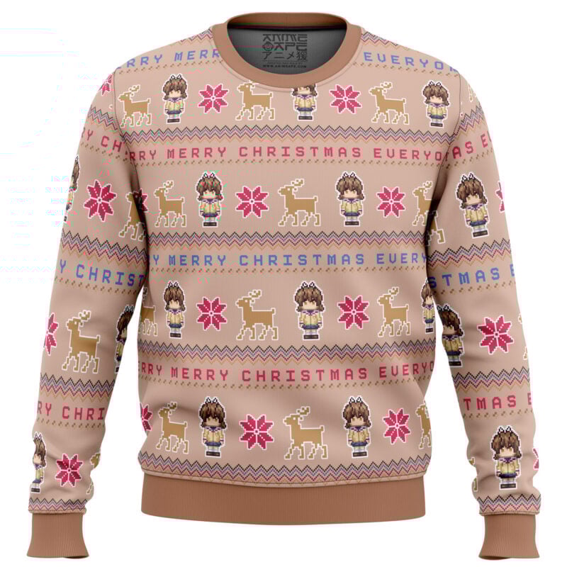 Clannad Merry Mery Christmas Furukawa Nagisa Ugly Christmas Sweater