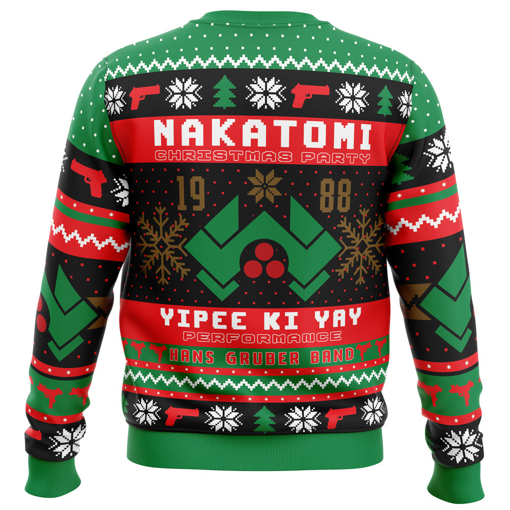 Nakatomi Christmas Party 1988 Die Hard Ugly Christmas Sweater