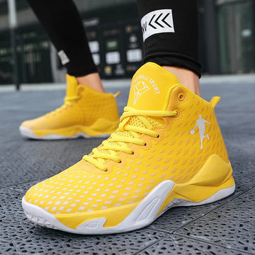 Men’s High-Top Basketball Sneakers – Fashion Street Sport Shoes