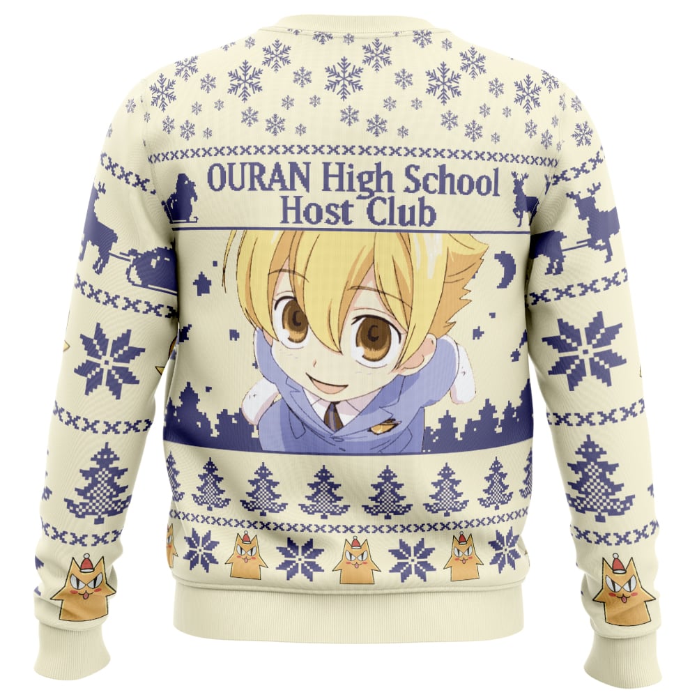 Santa, How Much Do I Have To Pay You Ouran High School Host Club Ugly Christmas Sweater