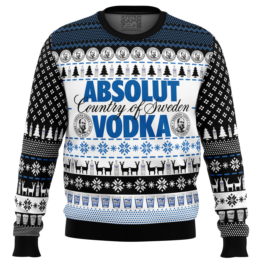 Absolut Vodka Ugly Christmas Sweater