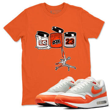 Jordan Paint Sneaker Tees - Air Max 1 Cosmic Clay