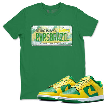 Jordan Plate Unisex Tops - Dunk Reverse Brazil