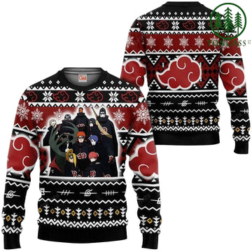 Akatsuki Clan Christmas Sweater Custom Naruto Xmas Gifts Idea ? Usalast