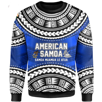 American Samoa Sweater ? Samoa Muamua Le Atua Knitted Long-Sleeved Sweater A7 ? Usalast