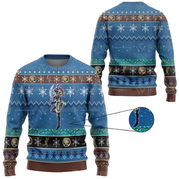 Anime Yu Gi Oh Black Luster Soldier Christmas Sweater ? Usalast