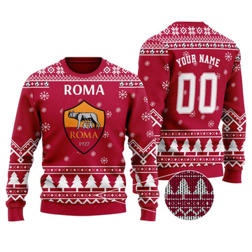 As Roma Custom Name Ugly Christmas Sweater ? Usalast