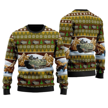 Assault Amphibious Vehicle AAVP-7A1 Christmas Sweater 3D ? Usalast