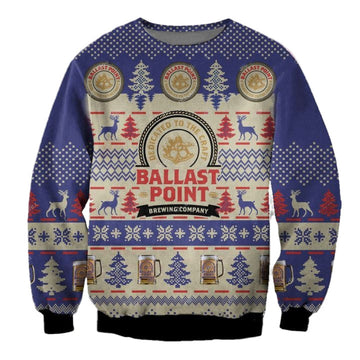 Ballast Point Brewing Ugly Christmas Sweater 2022 ? Usalast