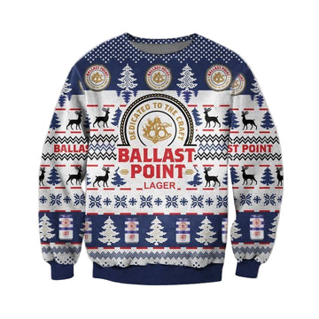 Ballast Point Lager Ugly Christmas Sweater 2022 ? Usalast