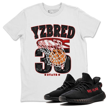 Basketball Sneaker Tee - Yeezy 350 Bred