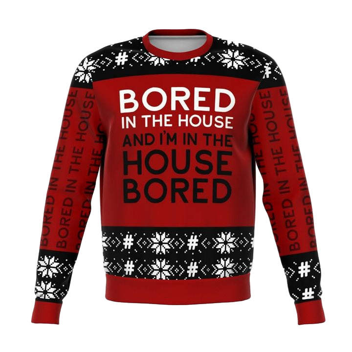 Bored In The House Meme 2022 Design 3d Ugly Christmas Sweater ? Usalast