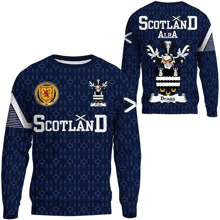 Bragge Or Bragg Family Crest Sweater Scottish Home ? 1991 Style A7 ? Usalast