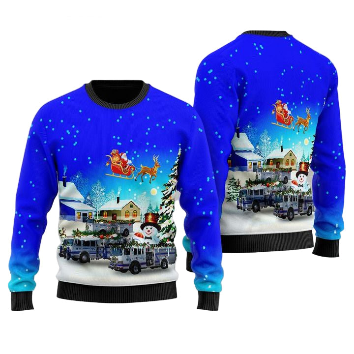 Brownsville, Pennsylvania, South Brownsville Fire Company Christmas Jumper Sweater ? Usalast