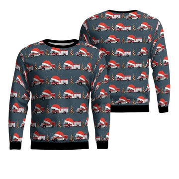 California SANTA ROSA FIRE DEPARTMENT AOP Sweater ? Usalast