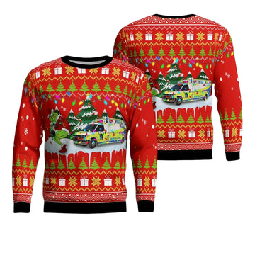 Canada Grey County Paramedics Christmas Sweater 3D ? Usalast