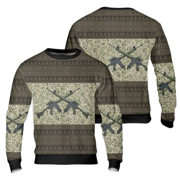 Canadian Army Colt Canada C7A2 Automatic Rifle Sweater 3D ? Usalast