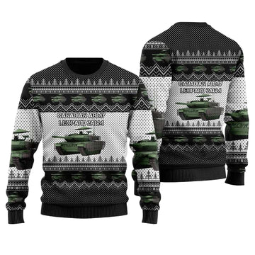 Canadian Army Leopard 2A6M Christmas Sweater 3D ? Usalast