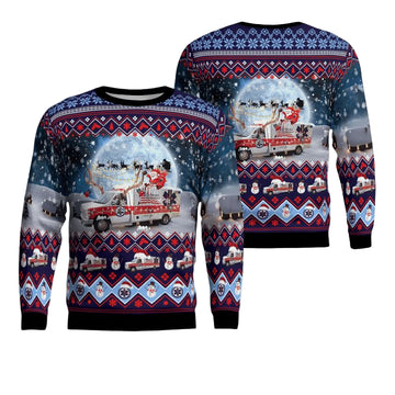 Cape Girardeau CTC EMS Christmas AOP Sweater ? Usalast