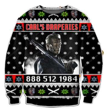 Carls Draperies Ugly Christmas Sweater ? Usalast