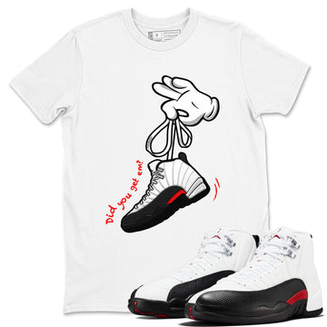 Cartoon Hands Sneaker Tees - Air Jordan 12 Taxi Flip