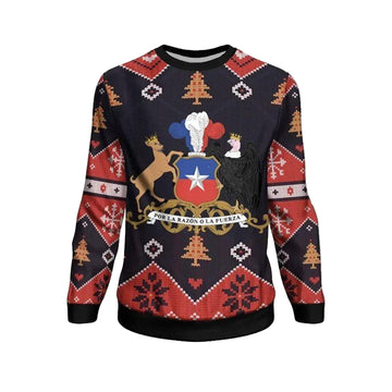 Chile Christmas Sweater ? Santa Claus Ho Ho Ho ? Bn1810 ? Usalast