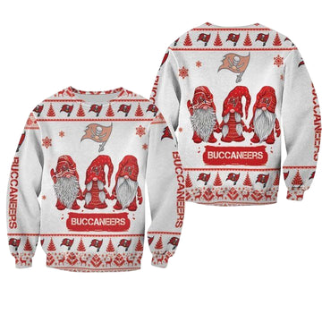 Christmas Gnomes Tampa Bay Buccaneers Ugly Sweater Christmas 3D Sweater ? Usalast