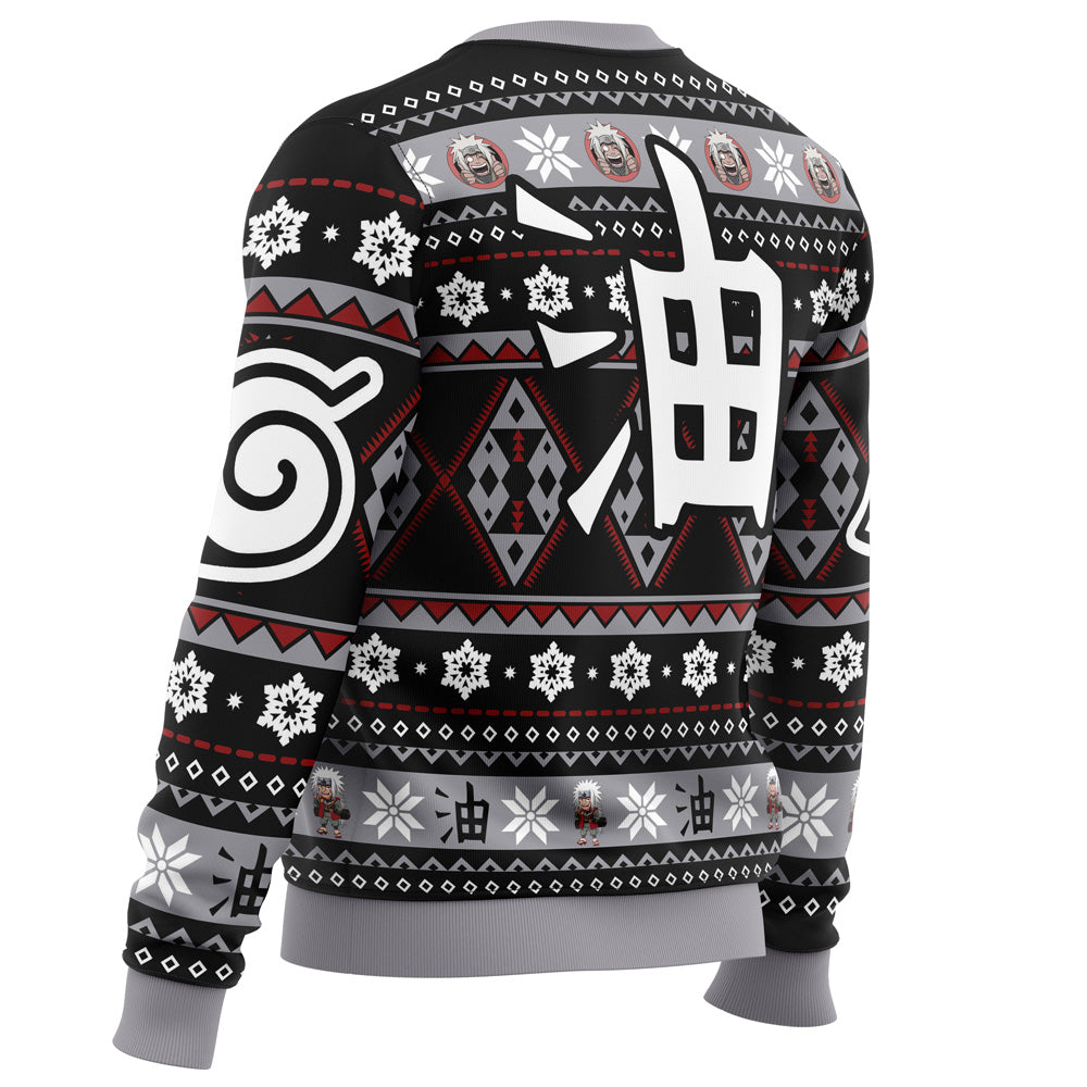 Christmas Jiraiya Shippuden Ugly Christmas Sweater