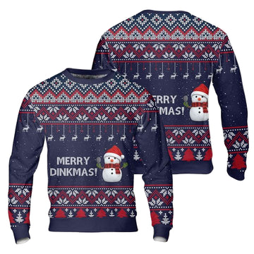 Christmas Pickleball Merry Dinkmas AOP Sweater ? Usalast