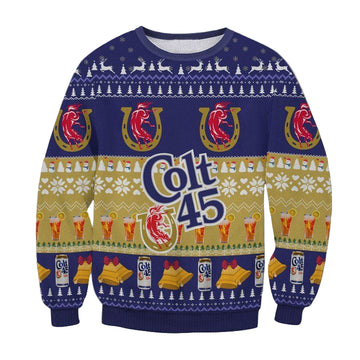 Colt 45 Beer Ugly Christmas Sweater 2022 ? Usalast