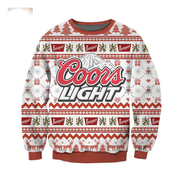 Coors Light Beer Ugly Christmas Sweater 2022 ? Usalast