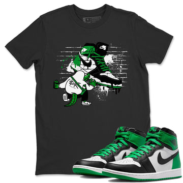 Crocodile Artist Unisex Tops - Air Jordan 1 Celtics