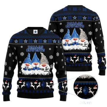 Dallas Cowboys Gnome De Noel Christmas Ugly Sweater ? Usalast