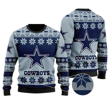 Dallas Cowboys Wool Ugly Christmas Sweater ? Usalast