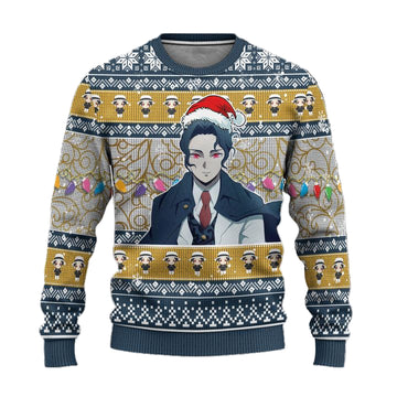 Demon Slayer Muzan Kibutsuji Anime Ugly Christmas Sweater Xmas Gift ? Usalast