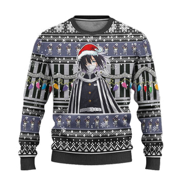 Demon Slayer Obanai Iguro Anime Ugly Christmas Sweater Xmas Gift ? Usalast