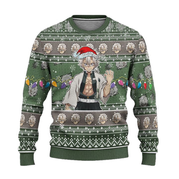 Demon Slayer Sanemi Shinazugawa Anime Ugly Christmas Sweater Xmas Gift ? Usalast