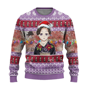 Demon Slayer Tamayo Anime Ugly Christmas Sweater Xmas Gift ? Usalast