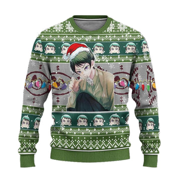 Demon Slayer Yushiro Anime Ugly Christmas Sweater Xmas Gift ? Usalast