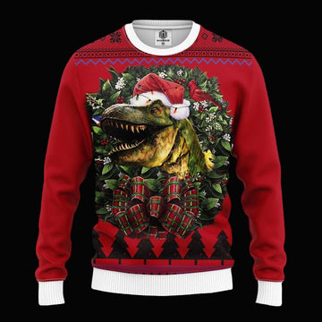 Dinosaur 2 Noel Mc Ugly Christmas Sweater Thanksgiving Gift ? Usalast