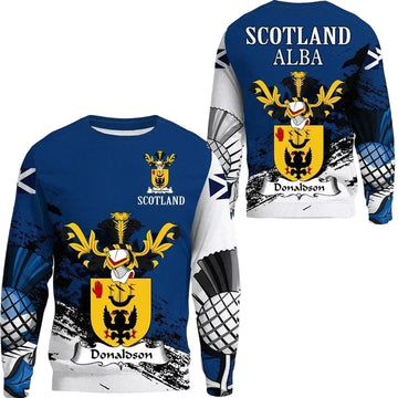 Donaldson Kinnairdie Scottish Family Crest Scotland Special Sweater A7 ? Usalast