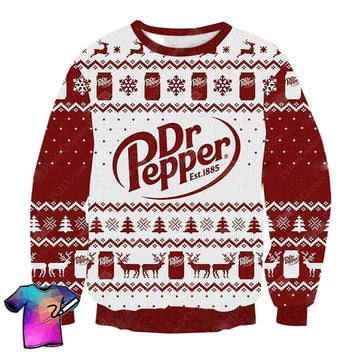 Dr Pepper 1885 Ugly Christmas Sweater 2022 ? Usalast