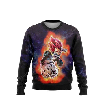 Dragon Ball Ssg Vegeta Sweater ? Usalast