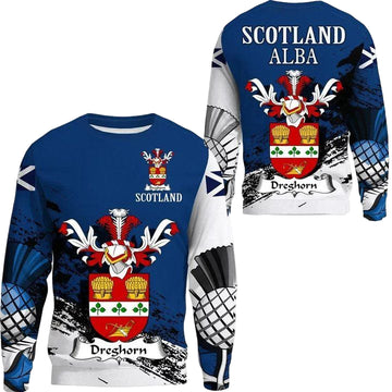 Dreghorn Scottish Family Crest Scotland Special Sweater A7 ? Usalast